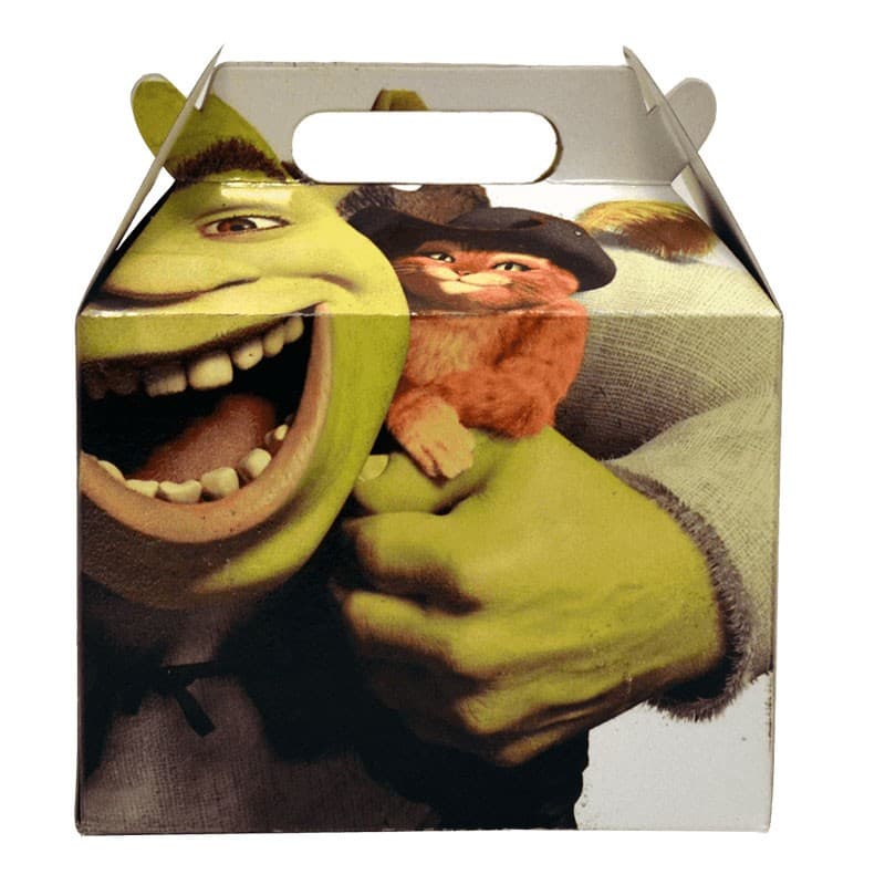 Cajita feliz sublimable formato A4 - 140x105x105mm