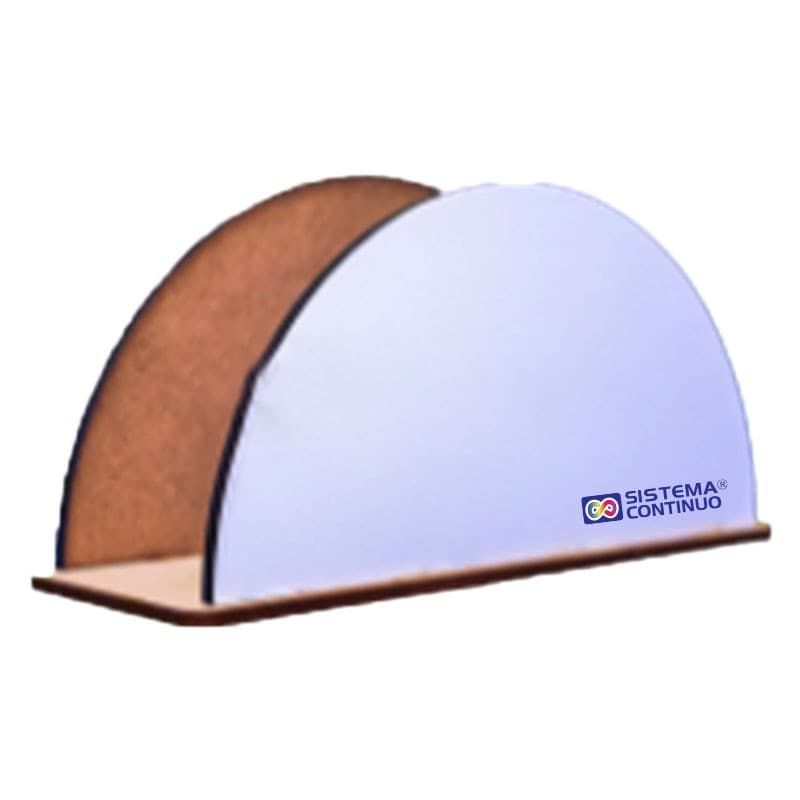 Servilletero madera cristal 15x7,5 en bolsa x5 unidades