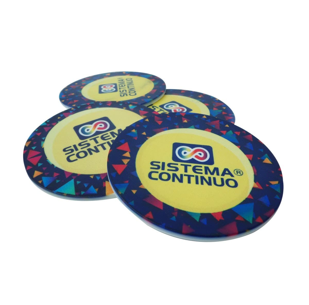 Posa Vaso Polimero Redondo - Caja x 20 unidades