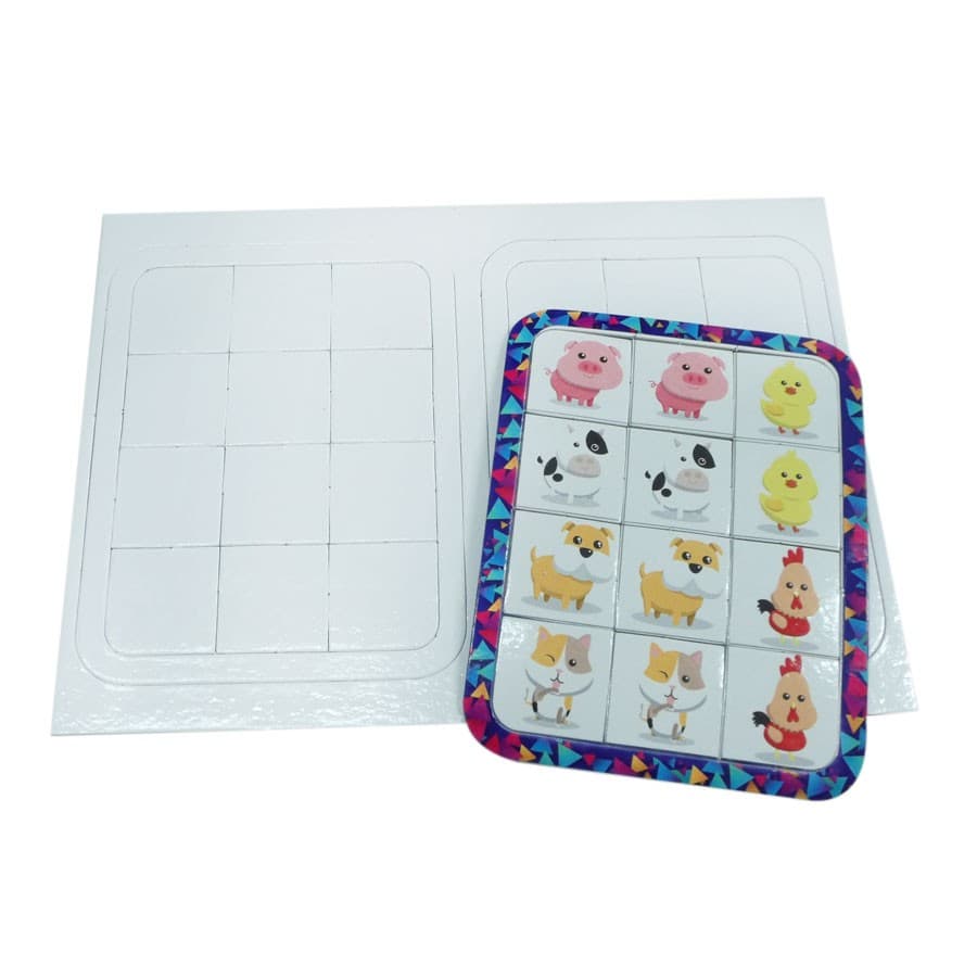 Memotex sublimable de cartón 2 por cartón A4 - blanco brillante x 10 unidades