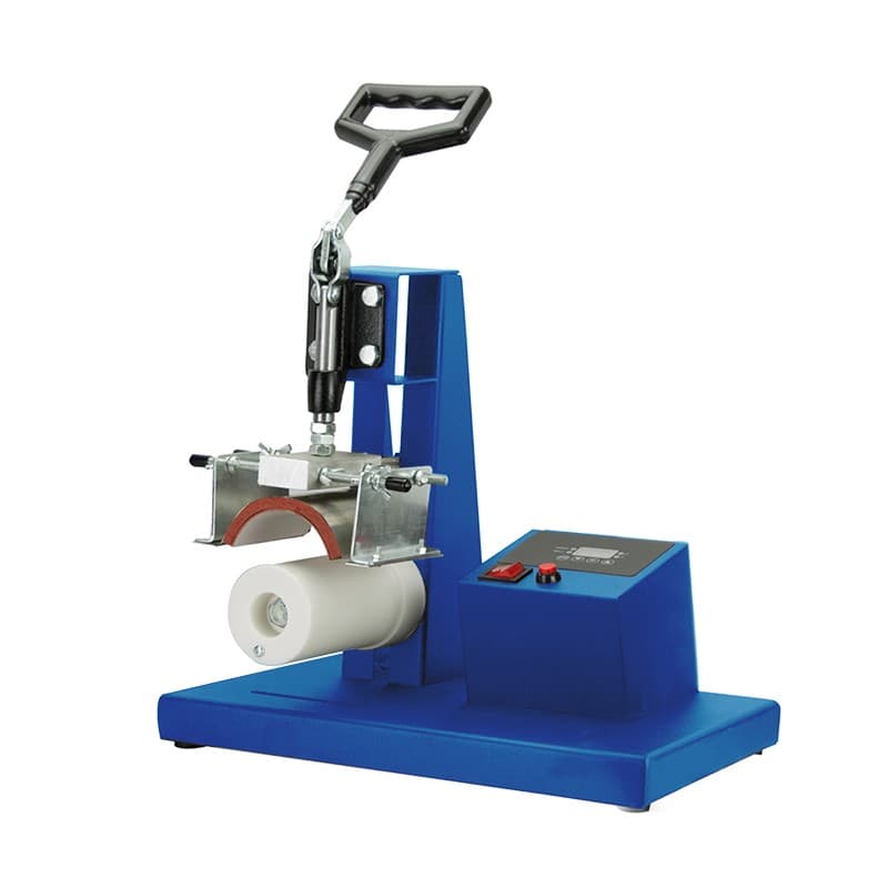 Estampadora de Tazas y Jarros SENKO Blue con 3 Moldes Cilíndricos