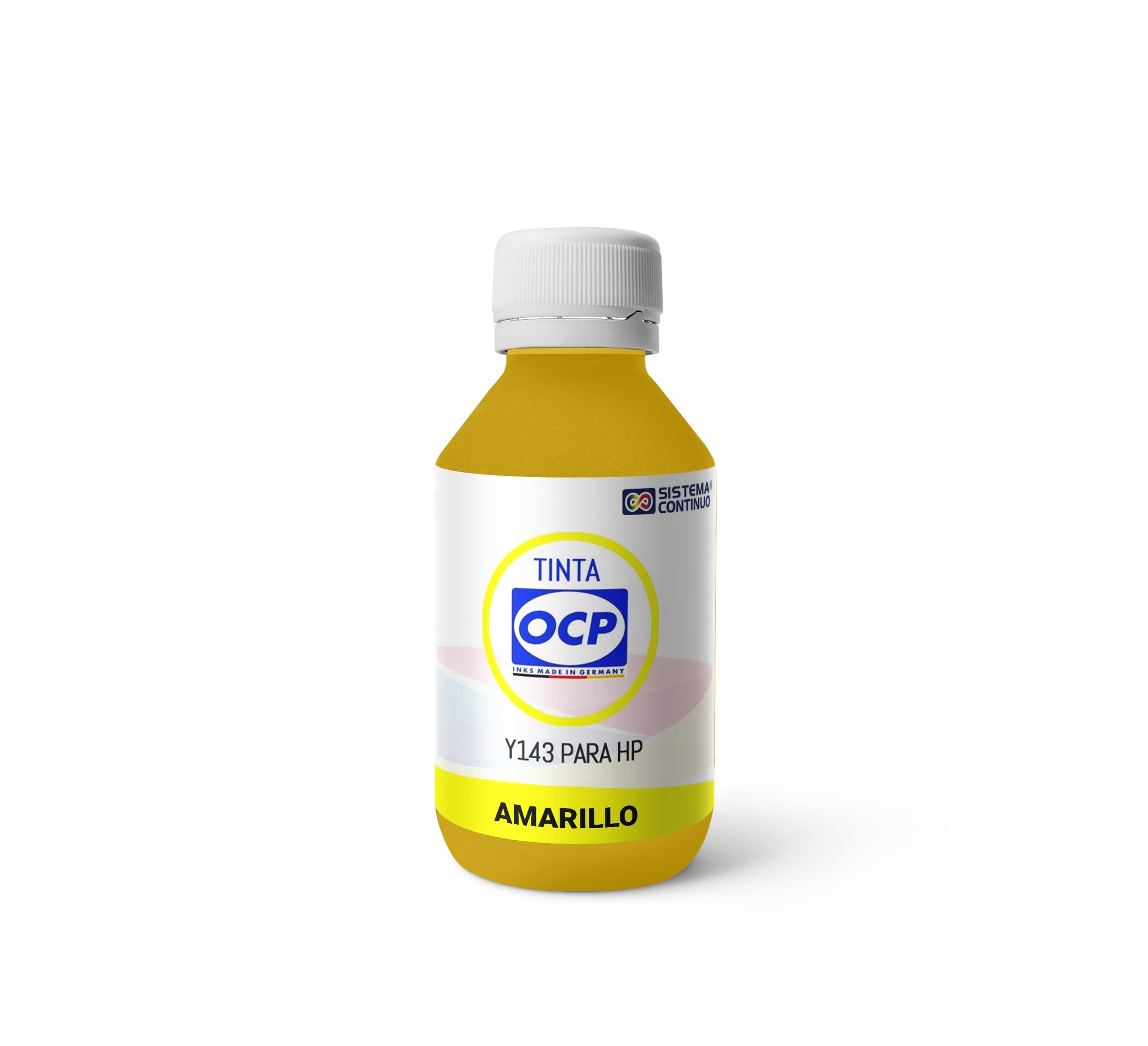 Tinta OCP Y143 Amarillo para HP