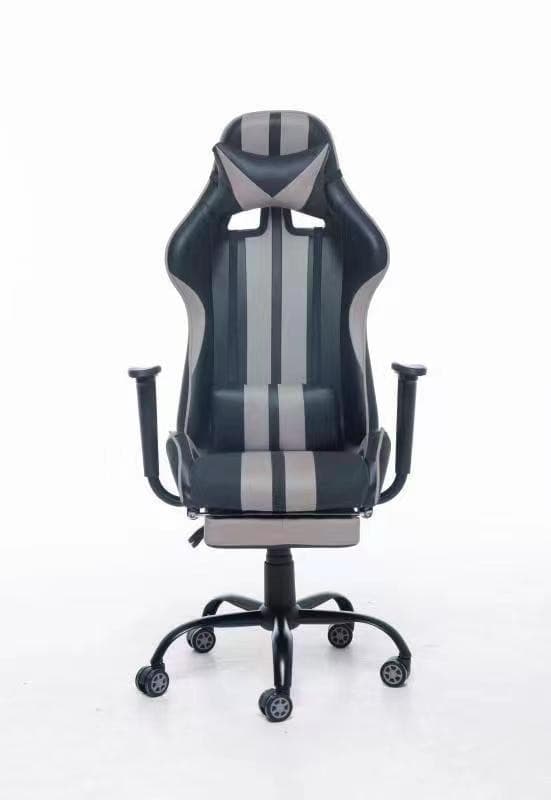 Silla Gamer - Negra y Gris
