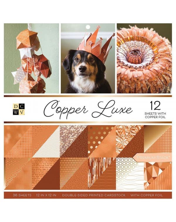 Block de cartulina “Cooper Luxe” de 30,5 x 30,5 cm DCWV