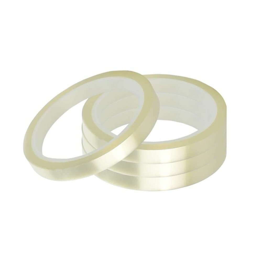 Cinta autoadhesiva TRANSPARENTE para Sublimar 10mm x30mts