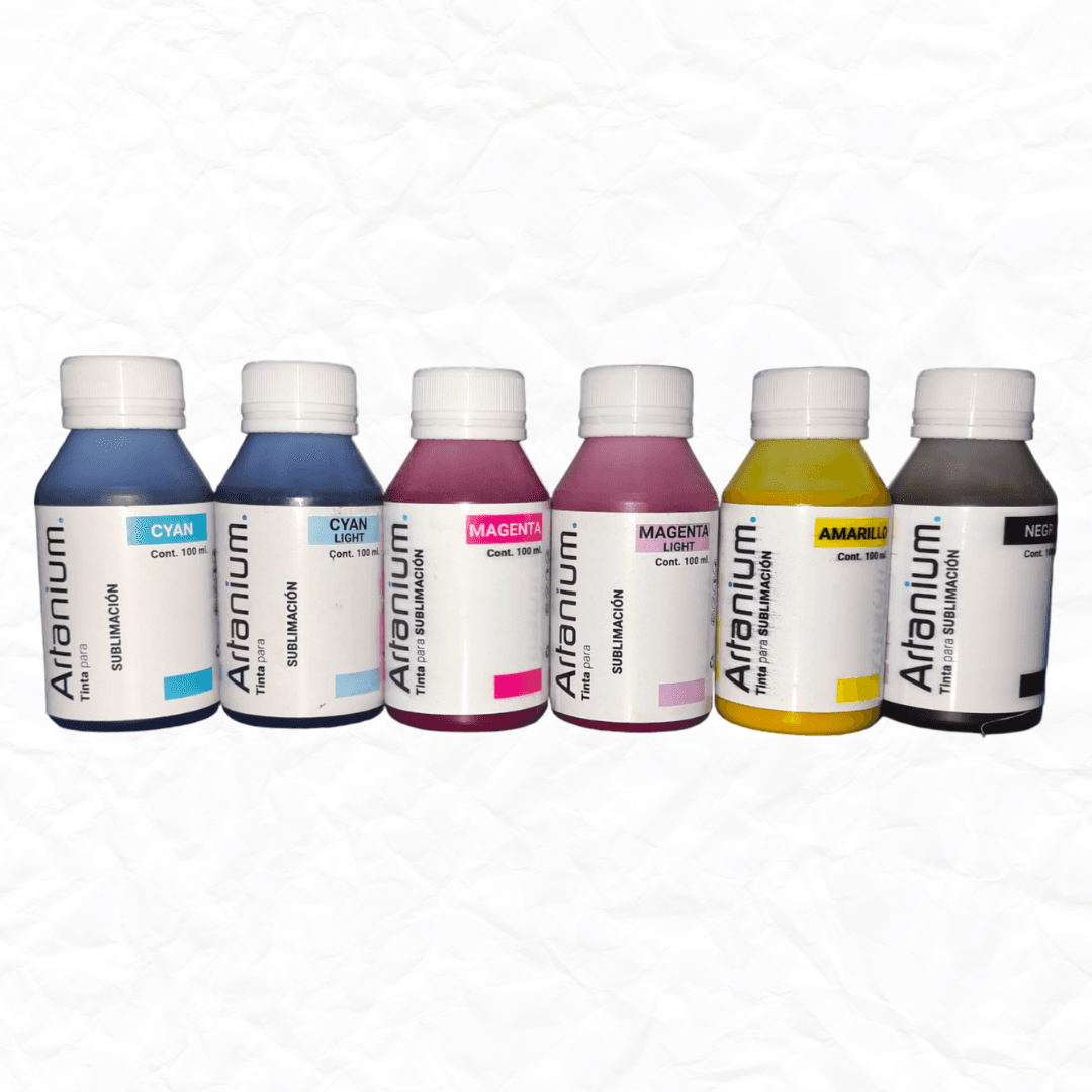 Tinta Sublimación Artanium OEM Para Impresoras Epson x 100cc
