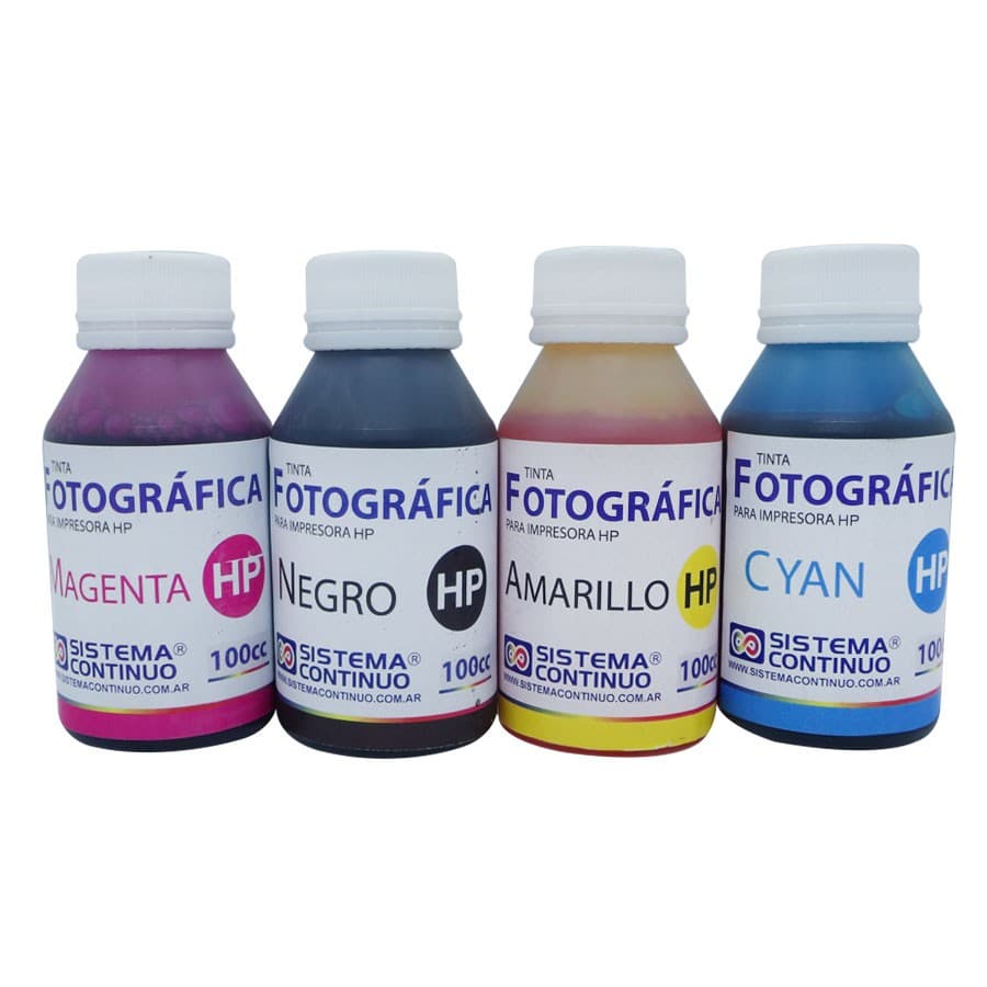 Tinta Premium Fotográfica Para Impresoras HP